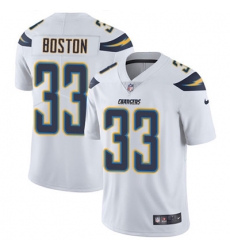 Youth Nike Chargers #33 Tre Boston White Stitched NFL Vapor Untouchable Limited Jersey Youth Nike Chargers #33 Tre Boston White Stitched NFL Vapor Untouchable Limited Jersey