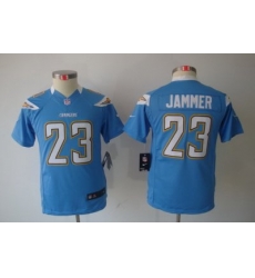 Youth Nike San Diego Chargers #23 Quentin Jammer Light Blue Limited Jerseys Youth Nike San Diego Chargers #23 Quentin Jammer Light Blue Limited Jerseys