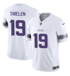 Men Minnesota Vikings 19 Adam Thielen White 2025 F U S E  Winter Warrior Limited Stitched Jersey