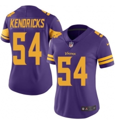 Nike Vikings #54 Eric Kendricks Purple Womens Stitched NFL Limited Rush Jersey Nike Vikings #54 Eric Kendricks Purple Womens Stitched NFL Limited Rush Jersey