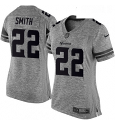 Womens Nike Minnesota Vikings 22 Harrison Smith Limited Gray Gridiron NFL Jersey Womens Nike Minnesota Vikings 22 Harrison Smith Limited Gray Gridiron NFL Jersey