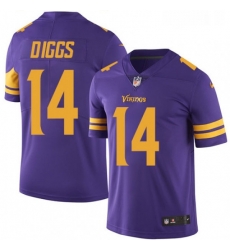 Youth Nike Minnesota Vikings 14 Stefon Diggs Limited Purple Rush Vapor Untouchable NFL Jersey Youth Nike Minnesota Vikings 14 Stefon Diggs Limited Purple Rush Vapor Untouchable NFL Jersey