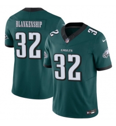 Men Philadelphia Eagles 32 Reed Blankenship Green 2025 F U S E Vapor Untouchable Limited Throwback Stitched Football Jersey Men Philadelphia Eagles 32 Reed Blankenship Green 2025 F U S E Vapor Untouchable Limited Throwback Stitched Football Jersey