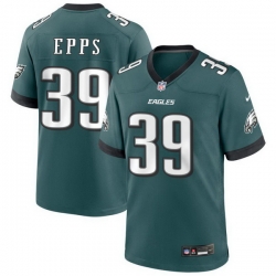Men Philadelphia Eagles 39 Marcus Epps Green 2025 Vapor Untouchable Limited Stitched Football Jersey