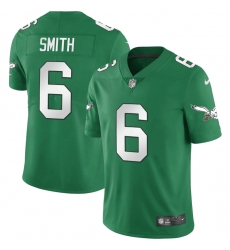 Men Philadelphia Eagles 6 DeVonta Smith Green Vapor Untouchable Limited Stitched Jersey Men Philadelphia Eagles 6 DeVonta Smith Green Vapor Untouchable Limited Stitched Jersey