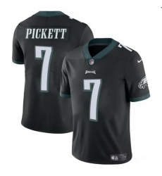 Men Philadelphia Eagles 7 Kenny Pickett Black Vapor Untouchable Limited Stitched Football Jersey Men Philadelphia Eagles 7 Kenny Pickett Black Vapor Untouchable Limited Stitched Football Jersey