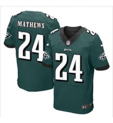 New Philadelphia Eagles #24 Ryan Mathews Midnight Green Team Color Men Stitched Elite jersey New Philadelphia Eagles #24 Ryan Mathews Midnight Green Team Color Men Stitched Elite jersey