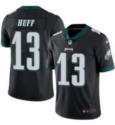 Nike Eagles #13 Josh Huff Black Mens Stitched NFL Limited Rush Jersey Nike Eagles #13 Josh Huff Black Mens Stitched NFL Limited Rush Jersey