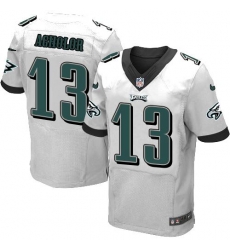 Nike Eagles #13 Nelson Agholor White Men's Stitched NFL New Elite Jersey Nike Eagles #13 Nelson Agholor White Men's Stitched NFL New Elite Jersey