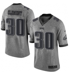 Nike Eagles #30 Corey Clement Gray Mens Stitched NFL Limited Gridiron Gray Jersey Nike Eagles #30 Corey Clement Gray Mens Stitched NFL Limited Gridiron Gray Jersey