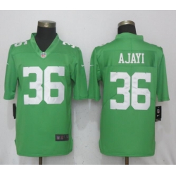 Nike Eagles #36 Jay Ajayi Green 2017 Vapor Untouchable Player Limited Jersey