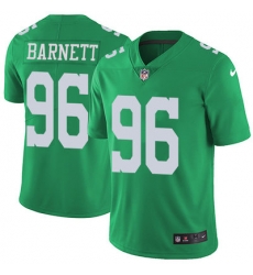 Nike Eagles #96 Derek Barnett Green Mens Stitched NFL Limited Rush Jersey Nike Eagles #96 Derek Barnett Green Mens Stitched NFL Limited Rush Jersey