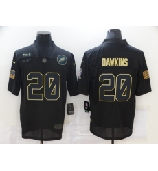 Nike Philadelphia Eagles 20 Brian Dawkins Black 2020 Salute To Service Limited Jersey Nike Philadelphia Eagles 20 Brian Dawkins Black 2020 Salute To Service Limited Jersey