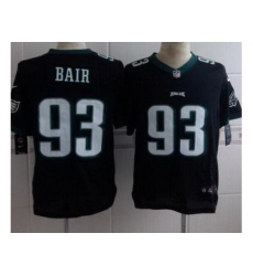 Nike Philadelphia Eagles 93 Brandon Bair Black Elite NFL Jersey Nike Philadelphia Eagles 93 Brandon Bair Black Elite NFL Jersey