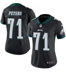 Nike Eagles #71 Jason Peters Black Womens Stitched NFL Limited Rush Jersey Nike Eagles #71 Jason Peters Black Womens Stitched NFL Limited Rush Jersey