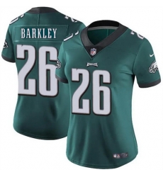 Women Philadelphia Eagles 26 Saquon Barkley Green Vapor Untouchable Limited Stitched Football Jersey Women Philadelphia Eagles 26 Saquon Barkley Green Vapor Untouchable Limited Stitched Football Jersey