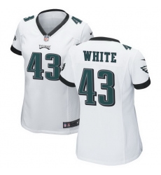 Women Philadelphia Eagles 43 Kyzir White White Vapor Untouchable Limited Stitched Jersey Women Philadelphia Eagles 43 Kyzir White White Vapor Untouchable Limited Stitched Jersey