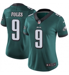 Women Philadelphia Eagles 9 Nick Foles Green Vapor Untouchable Limited Stitched Football Jersey Women Philadelphia Eagles 9 Nick Foles Green Vapor Untouchable Limited Stitched Football Jersey