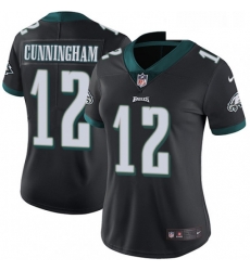Womens Nike Philadelphia Eagles 12 Randall Cunningham Black Alternate Vapor Untouchable Limited Player NFL Jersey Womens Nike Philadelphia Eagles 12 Randall Cunningham Black Alternate Vapor Untouchable Limited Player NFL Jersey