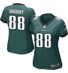 Womens Nike Philadelphia Eagles 88 Dallas Goedert Game Midnight Green Team Color NFL Jersey Womens Nike Philadelphia Eagles 88 Dallas Goedert Game Midnight Green Team Color NFL Jersey