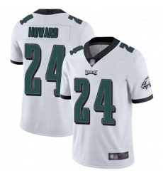 Eagles #24 Jordan Howard White Youth Stitched Football Vapor Untouchable Limited Jersey Eagles #24 Jordan Howard White Youth Stitched Football Vapor Untouchable Limited Jersey