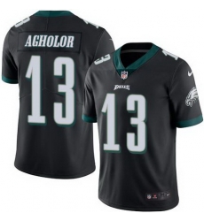 Nike Eagles #13 Nelson Agholor Black Youth Stitched NFL Limited Rush Jersey Nike Eagles #13 Nelson Agholor Black Youth Stitched NFL Limited Rush Jersey