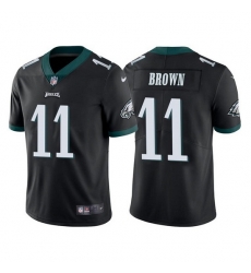 Youth Philadelphia Eagles 11 A J Brown Black Vapor Untouchable Limited Stitched Football Jersey Youth Philadelphia Eagles 11 A J Brown Black Vapor Untouchable Limited Stitched Football Jersey