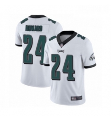 Youth Philadelphia Eagles 24 Jordan Howard White Vapor Untouchable Limited Player Football Jersey Youth Philadelphia Eagles 24 Jordan Howard White Vapor Untouchable Limited Player Football Jersey