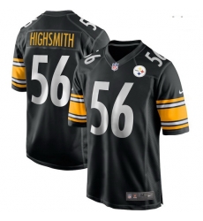 Men Pittsburgh Steelers 56 Highsmith Black Vapor Limited Jersey Men Pittsburgh Steelers 56 Highsmith Black Vapor Limited Jersey