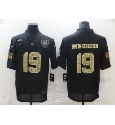 Nike Pittsburgh Steelers 19 JuJu Smith Schuster Black Camo 2020 Salute To Service Limited Jersey Nike Pittsburgh Steelers 19 JuJu Smith Schuster Black Camo 2020 Salute To Service Limited Jersey