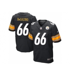 Nike Pittsburgh Steelers 66 David DeCastro Black Elite NFL Jersey Nike Pittsburgh Steelers 66 David DeCastro Black Elite NFL Jersey