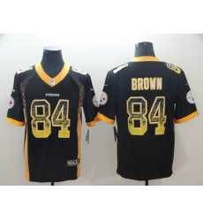 Nike Steelers 84 JuJu Brown Black Team Color Men s Limited Rush Jersey Nike Steelers 84 JuJu Brown Black Team Color Men s Limited Rush Jersey