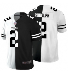 Pittsburgh Steelers 2 Mason Rudolph Men Black V White Peace Split Nike Vapor Untouchable Limited NFL Jersey Pittsburgh Steelers 2 Mason Rudolph Men Black V White Peace Split Nike Vapor Untouchable Limited NFL Jersey