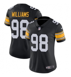 Nike Steelers #98 Vince Williams Black Alternate Womens Stitched NFL Vapor Untouchable Limited Jersey Nike Steelers #98 Vince Williams Black Alternate Womens Stitched NFL Vapor Untouchable Limited Jersey