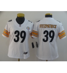 Women Nike Steelers 39 Minkah Fitzpatrick White Vapor Untouchable Limited Jersey Women Nike Steelers 39 Minkah Fitzpatrick White Vapor Untouchable Limited Jersey