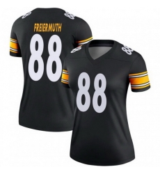 Women Pittsburgh Steelers Pat Freiermuth #88 Black Vapor Limited Stitched Football Jersey Women Pittsburgh Steelers Pat Freiermuth #88 Black Vapor Limited Stitched Football Jersey