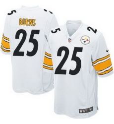 Nike Steelers #25 Artie Burns White Youth Stitched NFL Elite Jersey Nike Steelers #25 Artie Burns White Youth Stitched NFL Elite Jersey