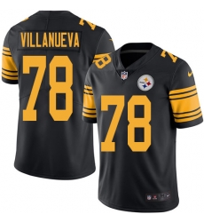 Youth Nike Pittsburgh Steelers #78 Alejandro Villanueva Elite Black Rush Vapor Untouchable NFL Jersey Youth Nike Pittsburgh Steelers #78 Alejandro Villanueva Elite Black Rush Vapor Untouchable NFL Jersey