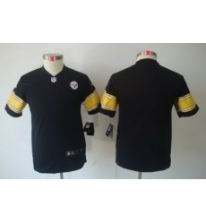 Youth Nike Pittsburgh Steelers Blank Black Limited Jerseys Youth Nike Pittsburgh Steelers Blank Black Limited Jerseys