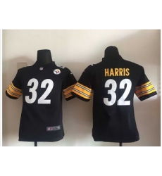 Youth Nike Steelers #32 Franco Harris Black Team Color NFL Elite Jersey Youth Nike Steelers #32 Franco Harris Black Team Color NFL Elite Jersey