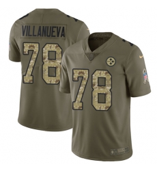 Youth Nike Steelers #78 Alejandro Villanueva Olive Camo Stitched NFL Limited 2017 Salute to Service Jersey Youth Nike Steelers #78 Alejandro Villanueva Olive Camo Stitched NFL Limited 2017 Salute to Service Jersey