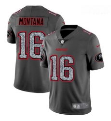 Nike 49ers 16 Joe Montana Gray Camo Vapor Untouchable Limited Jersey Nike 49ers 16 Joe Montana Gray Camo Vapor Untouchable Limited Jersey