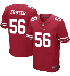 Nike 49ers #56 Reuben Foster Red Team Color Mens Stitched NFL Elite Jersey Nike 49ers #56 Reuben Foster Red Team Color Mens Stitched NFL Elite Jersey