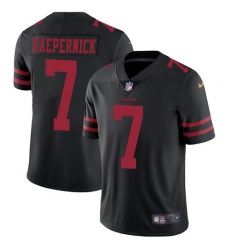 Nike 49ers #7 Colin Kaepernick Black Alternate Mens Stitched NFL Vapor Untouchable Limited Jersey Nike 49ers #7 Colin Kaepernick Black Alternate Mens Stitched NFL Vapor Untouchable Limited Jersey