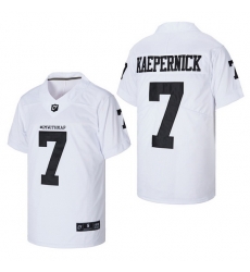 Nike 7 Colin Kaepernick All white Vapor Untouchable Limited Jersey Nike 7 Colin Kaepernick All white Vapor Untouchable Limited Jersey