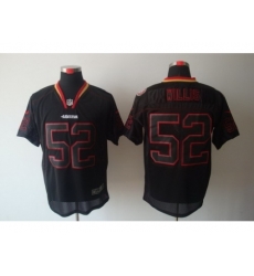 Nike San Francisco 49ers 52 Patrick Willis Black Elite Lights Out NFL Jersey Nike San Francisco 49ers 52 Patrick Willis Black Elite Lights Out NFL Jersey