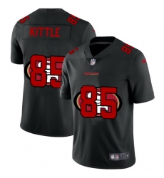 San Francisco 49ers 85 George Kittle Men Nike Team Logo Dual Overlap Limited NFL Jersey Black San Francisco 49ers 85 George Kittle Men Nike Team Logo Dual Overlap Limited NFL Jersey Black