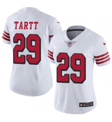 Nike 49ers #29 Jaquiski Tartt White Rush Womens Stitched NFL Vapor Untouchable Limited Jersey Nike 49ers #29 Jaquiski Tartt White Rush Womens Stitched NFL Vapor Untouchable Limited Jersey