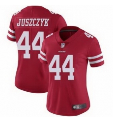 Women Nike 49ers #44 Kyle Juszczyk Red Stitched NFL Vapor Untouchable Limited Jersey Women Nike 49ers #44 Kyle Juszczyk Red Stitched NFL Vapor Untouchable Limited Jersey