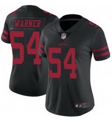 Women Nike San Francisco 49ers Fred Warner 54 Black Vapor Untouchable Limited NFL Jersey Women Nike San Francisco 49ers Fred Warner 54 Black Vapor Untouchable Limited NFL Jersey